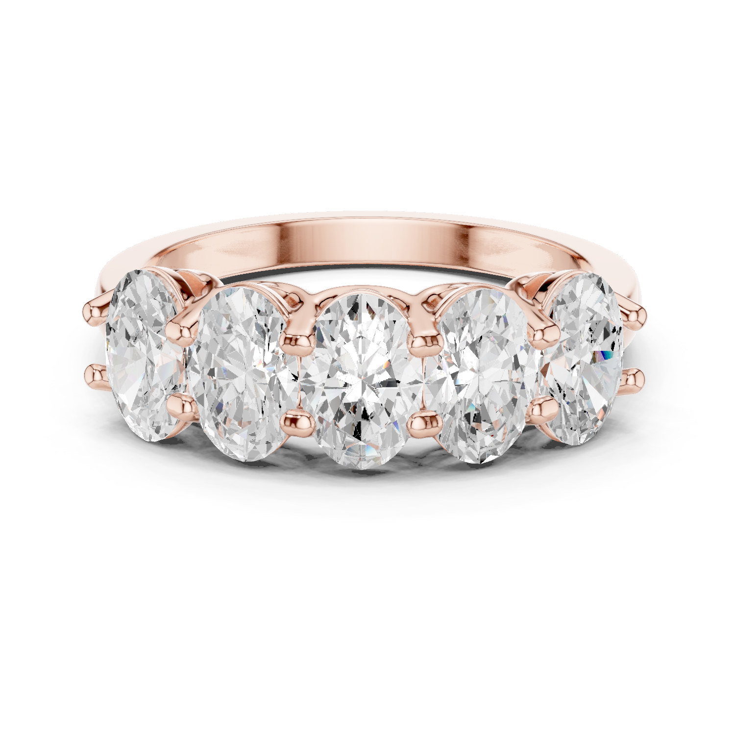 Gold Ring DDLR-1122, Rose Gold