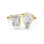 Gold Ring DDLR-1057, Yellow Gold, view 4