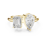 Gold Ring DDLR-1057, Yellow Gold, view 4