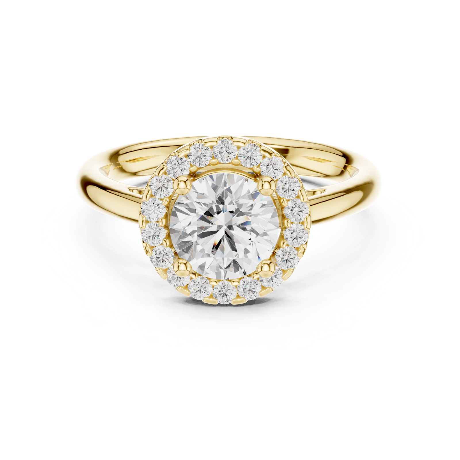 Gold Ring DDLR-632, Yellow Gold