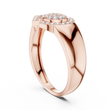 Gold Ring LR-01 (46), Rose Gold