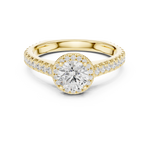 Gold Ring LR-0225, Yellow Gold, view 4