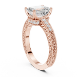 Gold Ring DDLR-978, Rose Gold