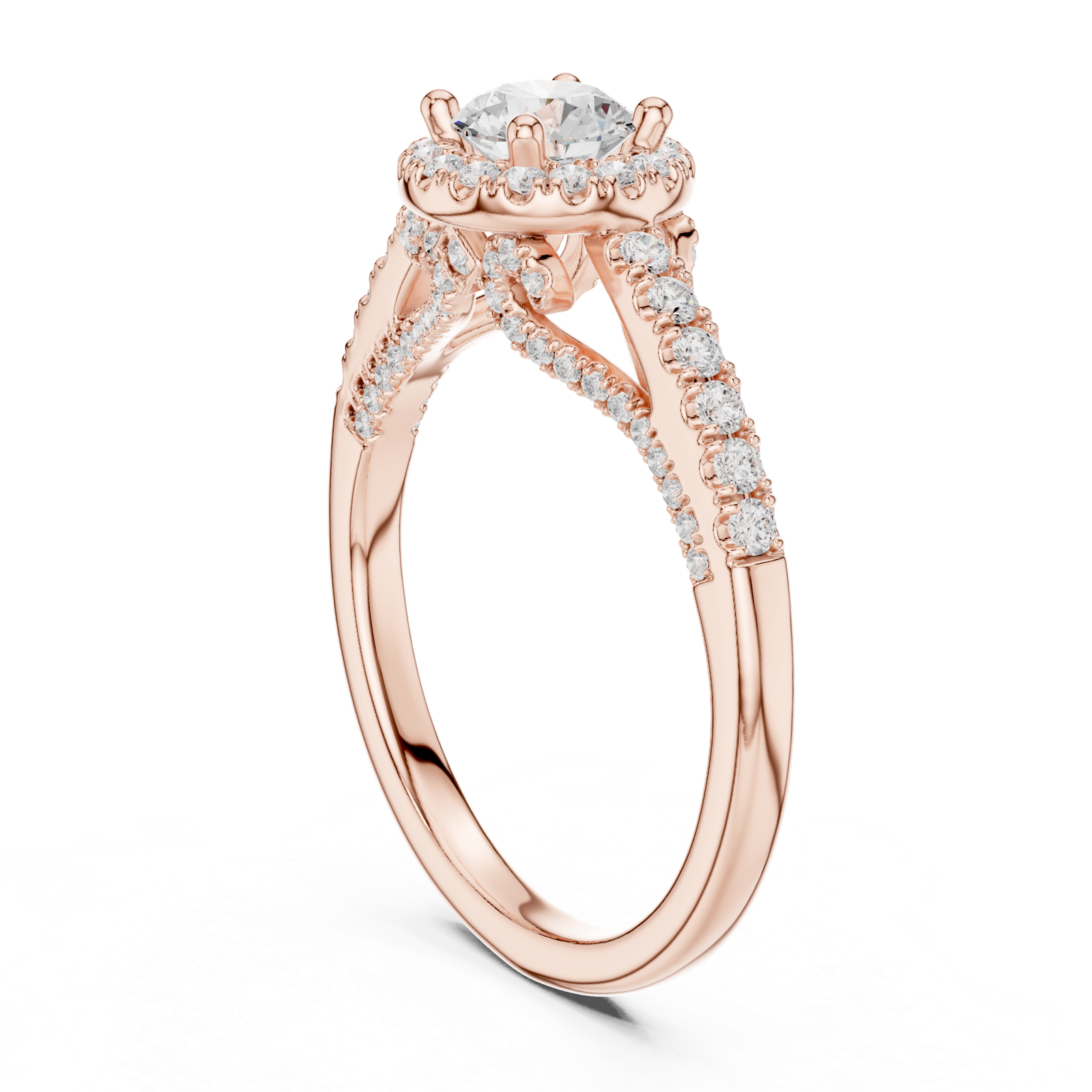 Gold Ring LR-0218, Rose Gold