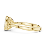 Gold Ring DDLR-780, Yellow Gold, view 3