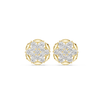 Gold Earrings AGDER-353, Yellow Gold