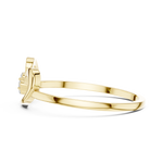 Gold Ring DR-6209, Yellow Gold, view 3