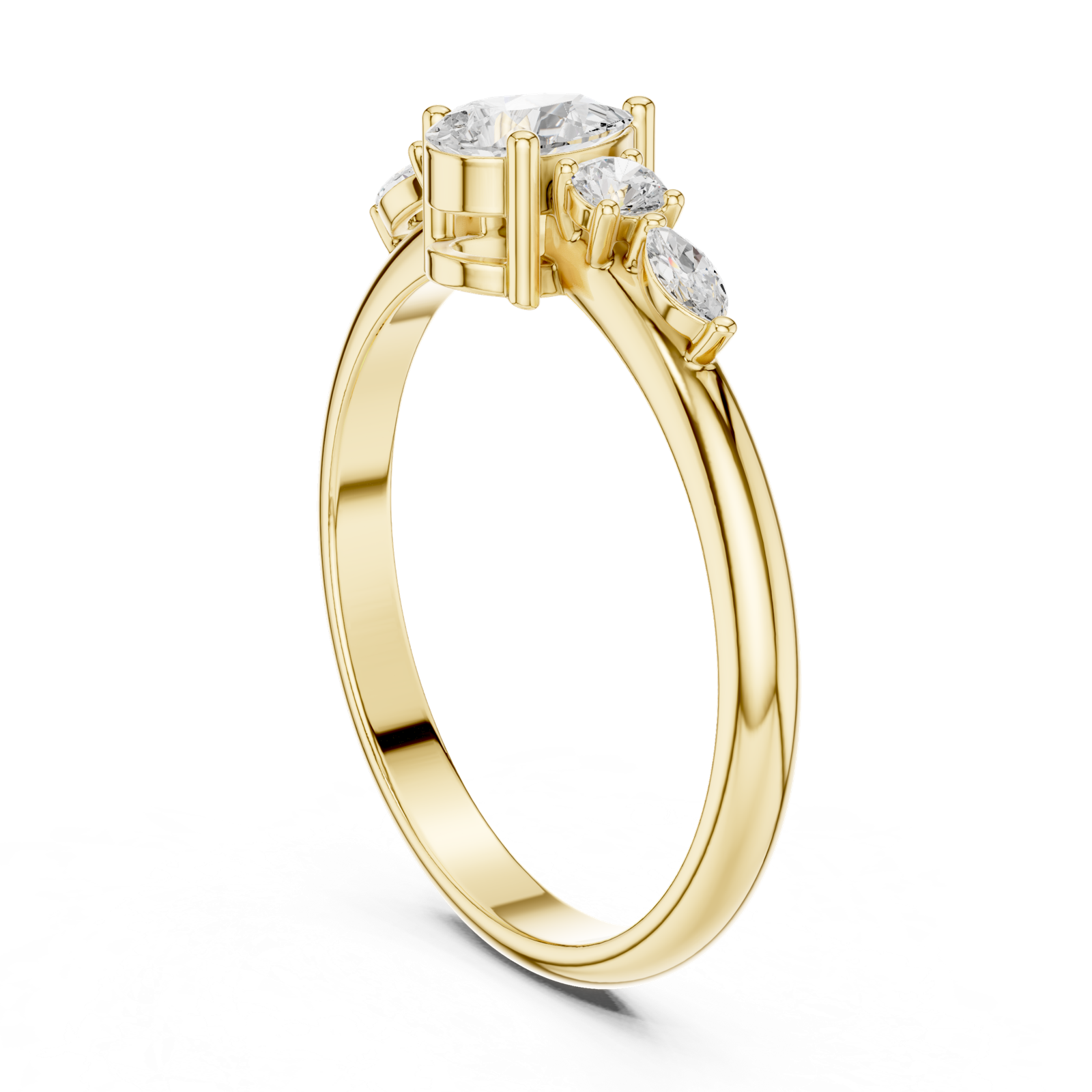 Gold Ring HLR-91, Yellow Gold