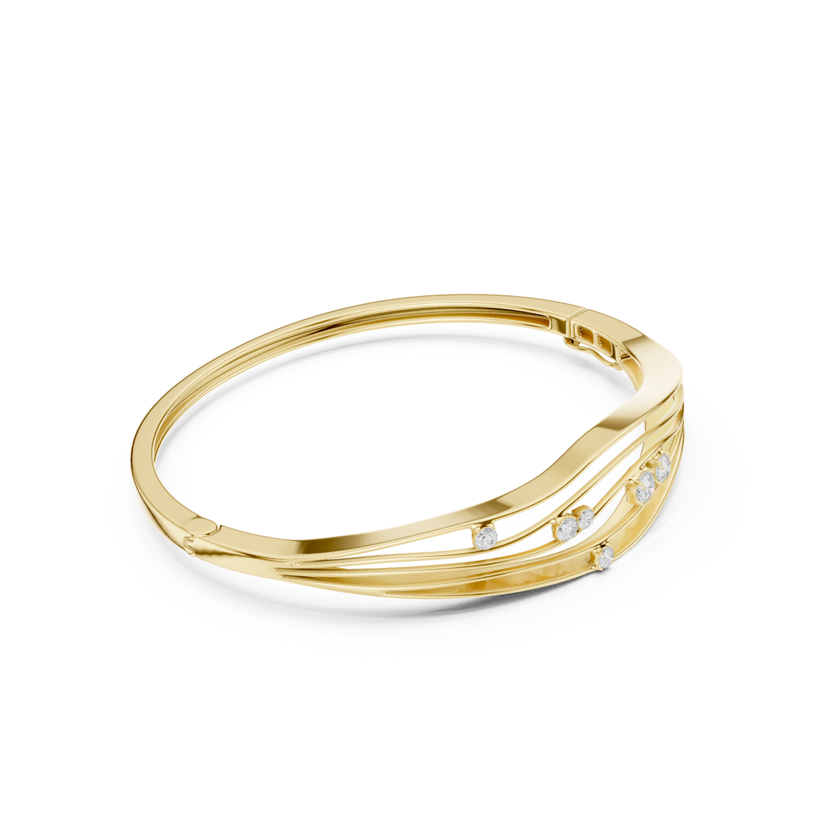 Gold Bracelet SBWB (35), Yellow Gold, view 1