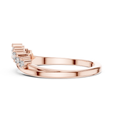 Gold Pendant 9-10057L, Rose Gold, view 3