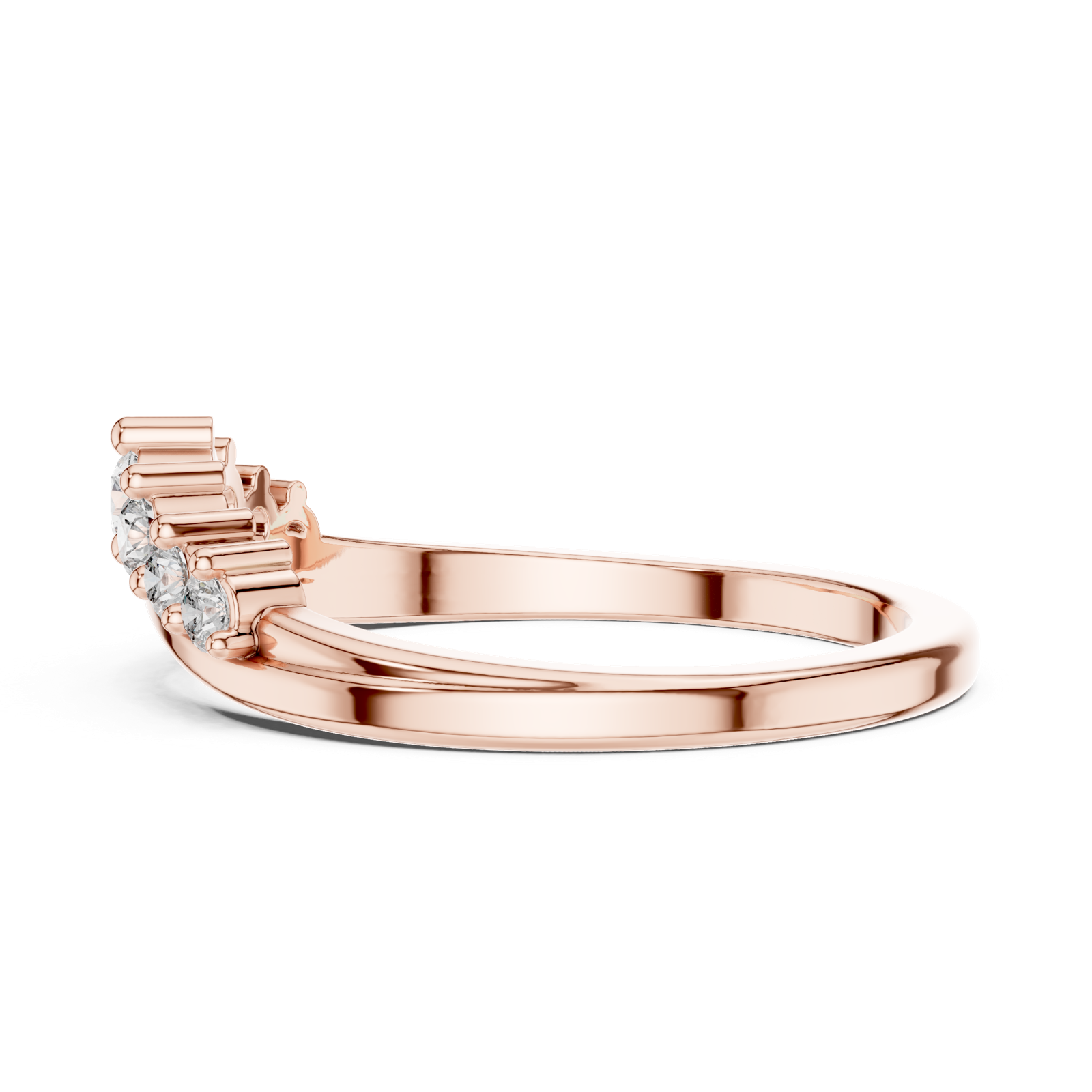 Gold Pendant 9-10057L, Rose Gold, view 3