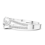 Gold Ring DDLR-182-OC, White Gold, view 3
