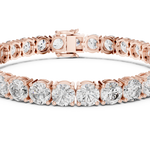 Gold Bracelet FBR0095-2 (1), Rose Gold, view 4