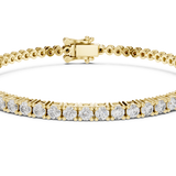 Gold Bracelet FBR0095-2.5-3, Yellow Gold, view 4