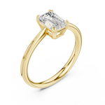 Gold Ring DDLR-802, Yellow Gold, view 2