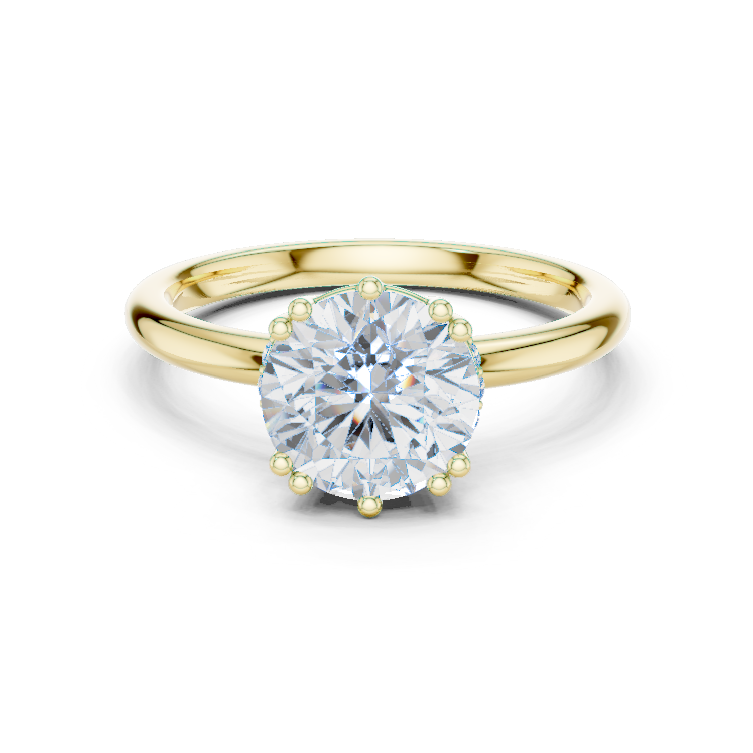 Gold Ring DDLR-931, Yellow Gold