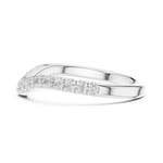 Gold Ring DDLR-791, White Gold, view 3
