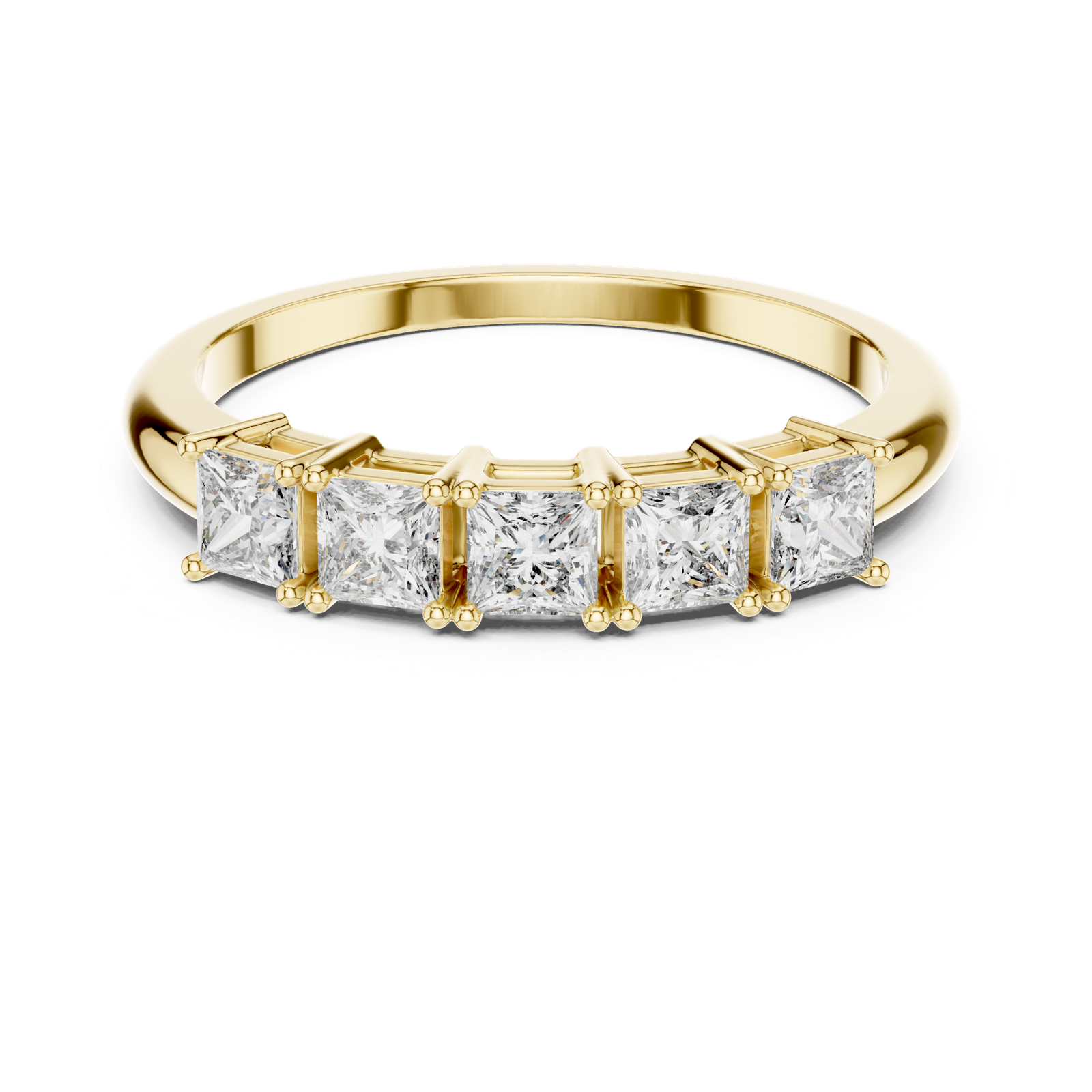 Gold Ring L03-1175, Yellow Gold, view 4