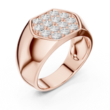 Gold Ring SBMR(40), Rose Gold, view 2