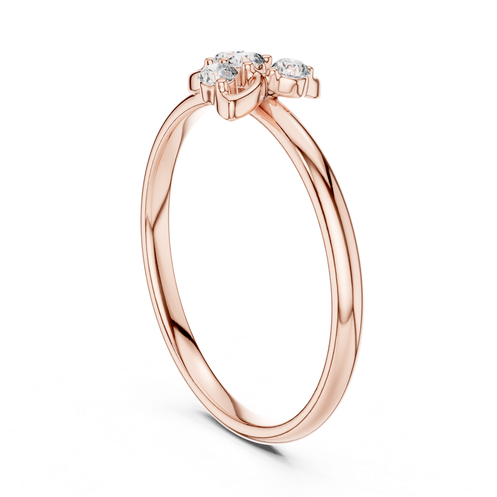 Gold Ring 1 (375), Rose Gold
