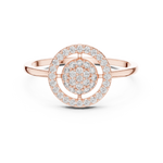 Gold Ring DR-6317, Rose Gold