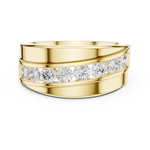 Gold Men's Ring GGR-0019, Yellow Gold, view 4