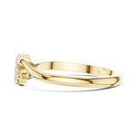 Gold Ring DDLR-739, Yellow Gold, view 3