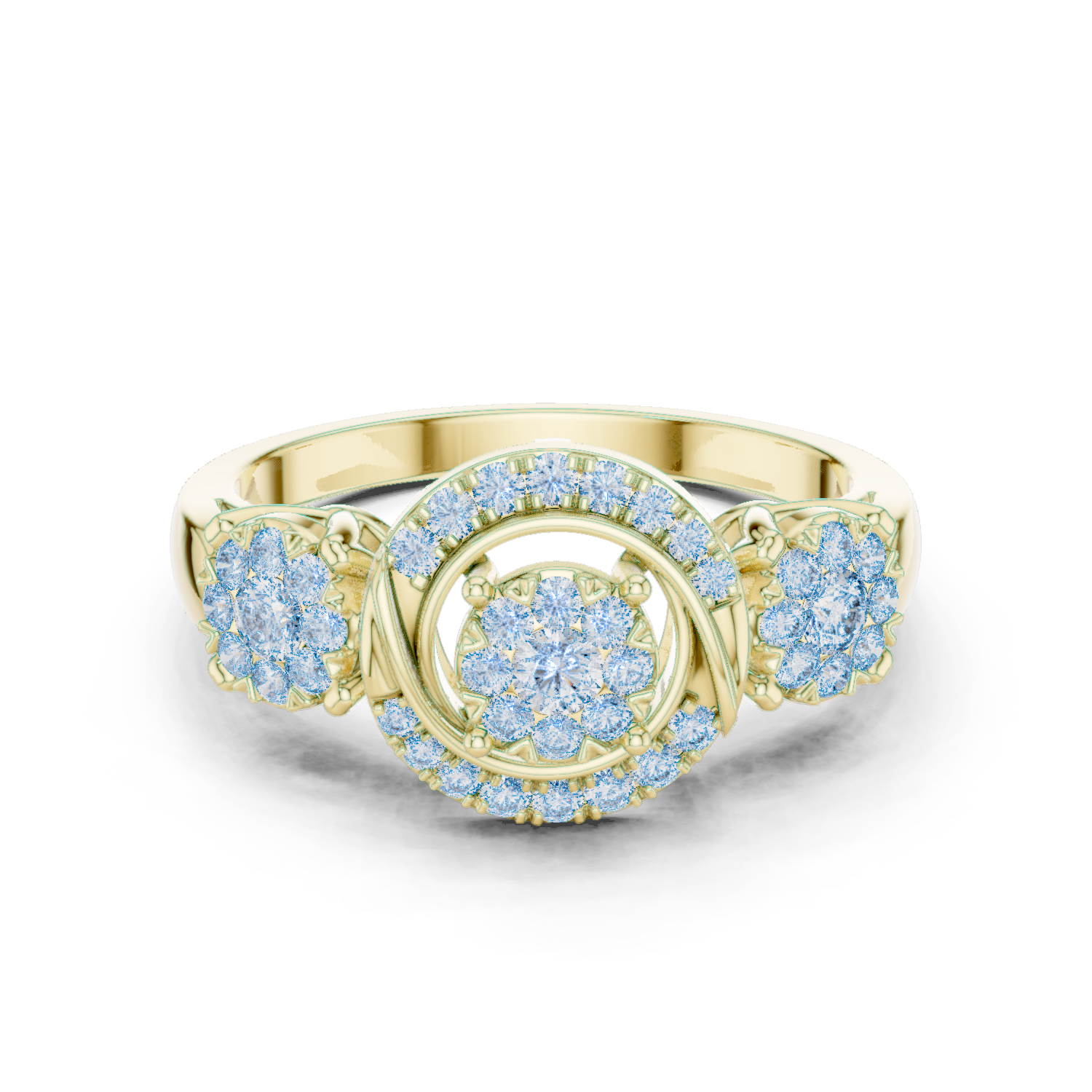 Gold Ring 19-120022L, Yellow Gold