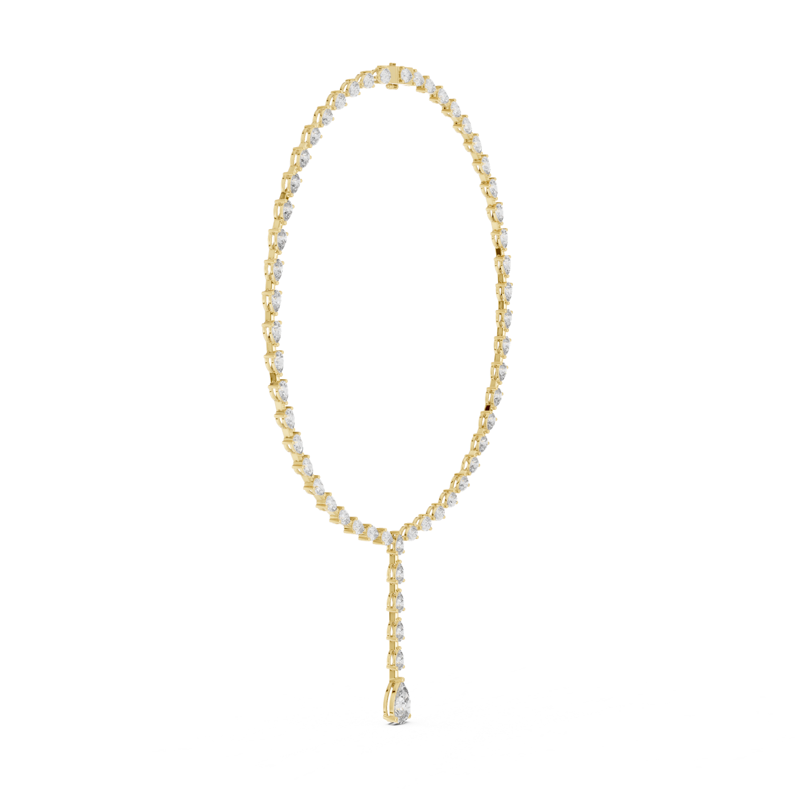 Gold Necklace GNK-0017, Yellow Gold, view 3