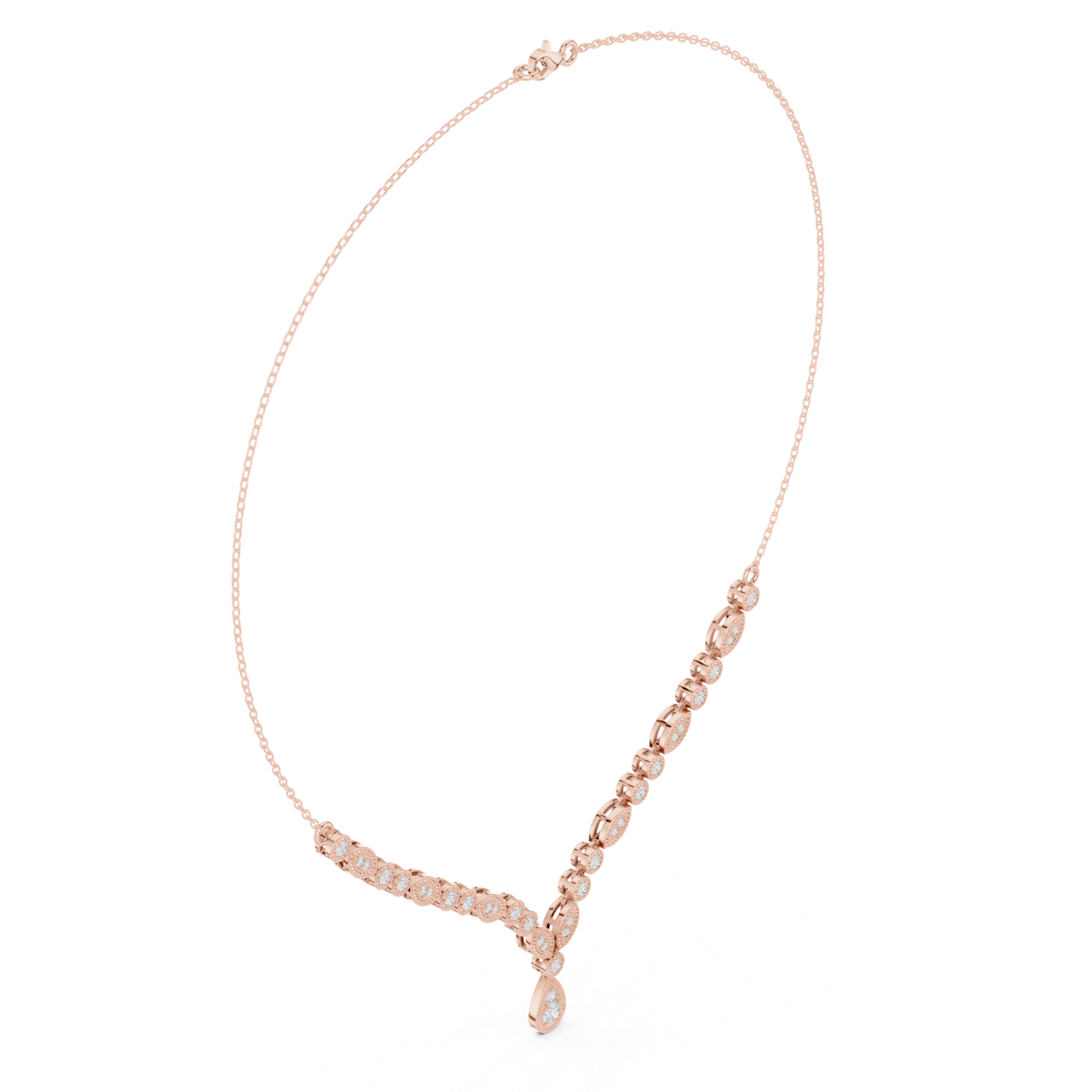 Gold Necklace SBWN (2), Rose Gold, view 1