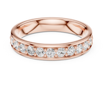 Gold Ring DDLR-577, Rose Gold, view 4