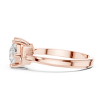 Gold Ring DDLR-484, Rose Gold, view 3