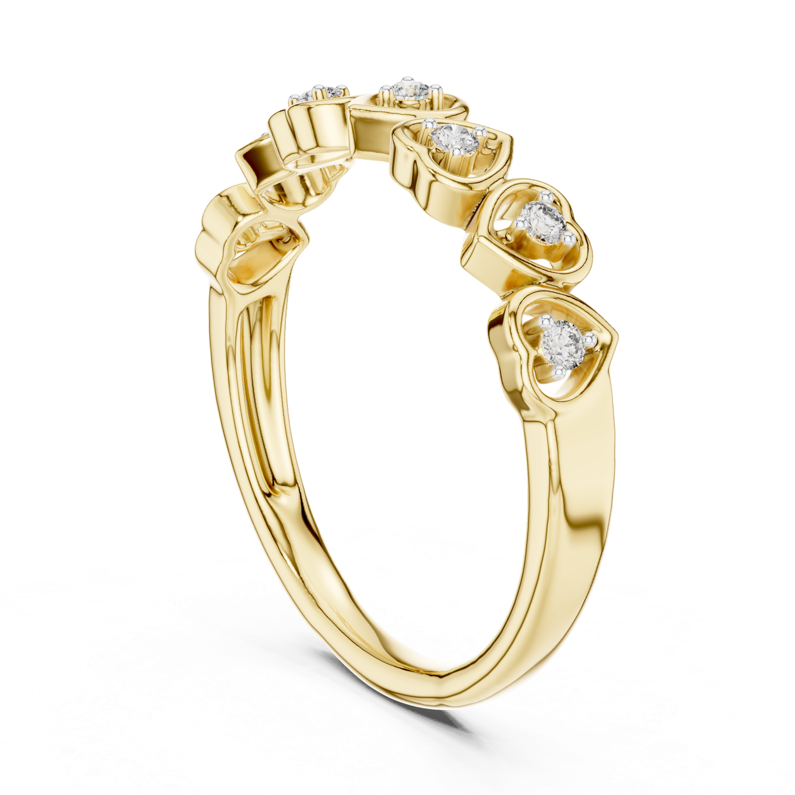 Gold Ring 12-10058@L, Yellow Gold, view 1