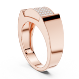 Gold Ring SBMR(49), Rose Gold