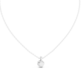 Gold Pendant GPD-0039, White Gold, view 4