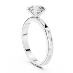 Gold Ring LR-0020, White Gold, view 1