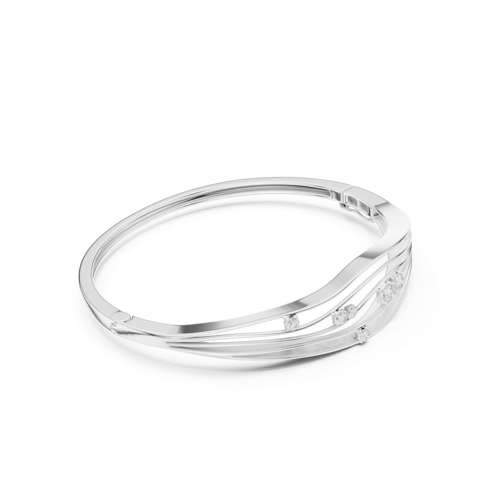 Gold Bracelet SBWB (35), White Gold