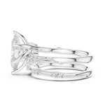 Gold Ring DDLR-299, White Gold, view 3