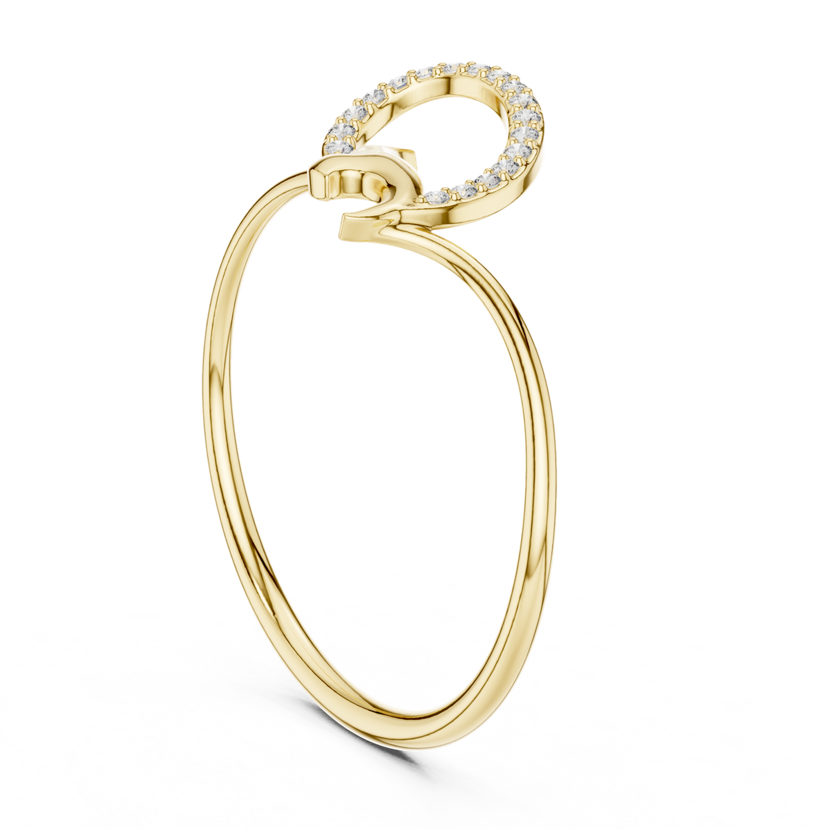 Gold Ring 1 (140), Yellow Gold, view 1