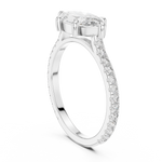 Gold Ring DDLR-201, White Gold
