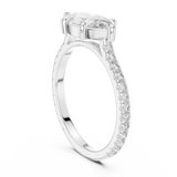 Gold Ring DDLR-201, White Gold