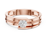 Gold Ring HLR-05 3MM, Rose Gold
