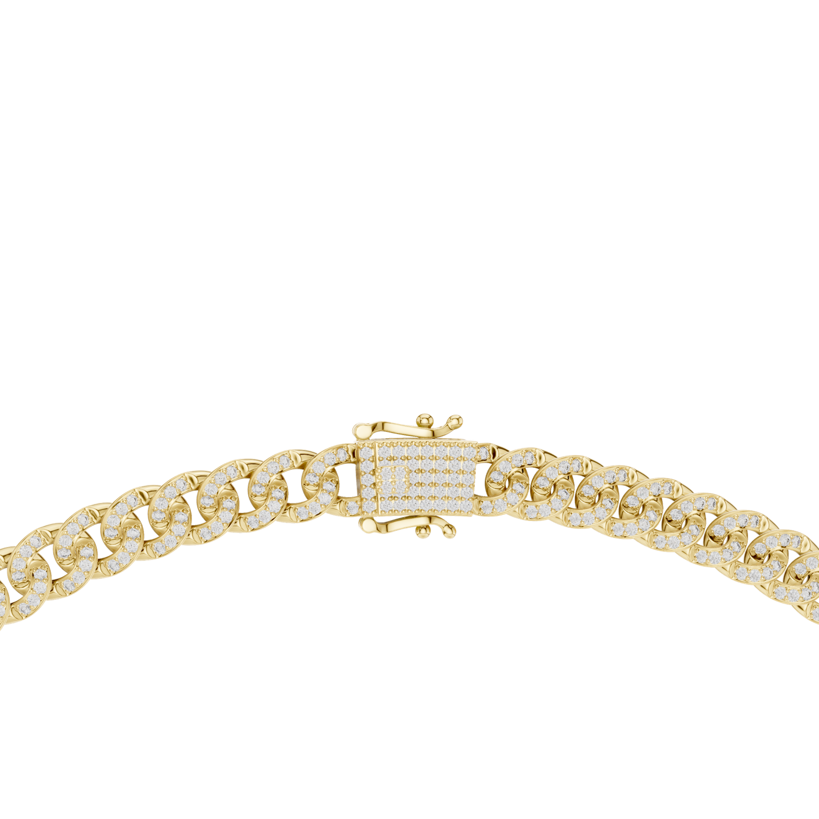 Gold Necklace GNK-0042, Yellow Gold, view 4