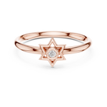 Gold Ring 1 (412), Rose Gold, view 4