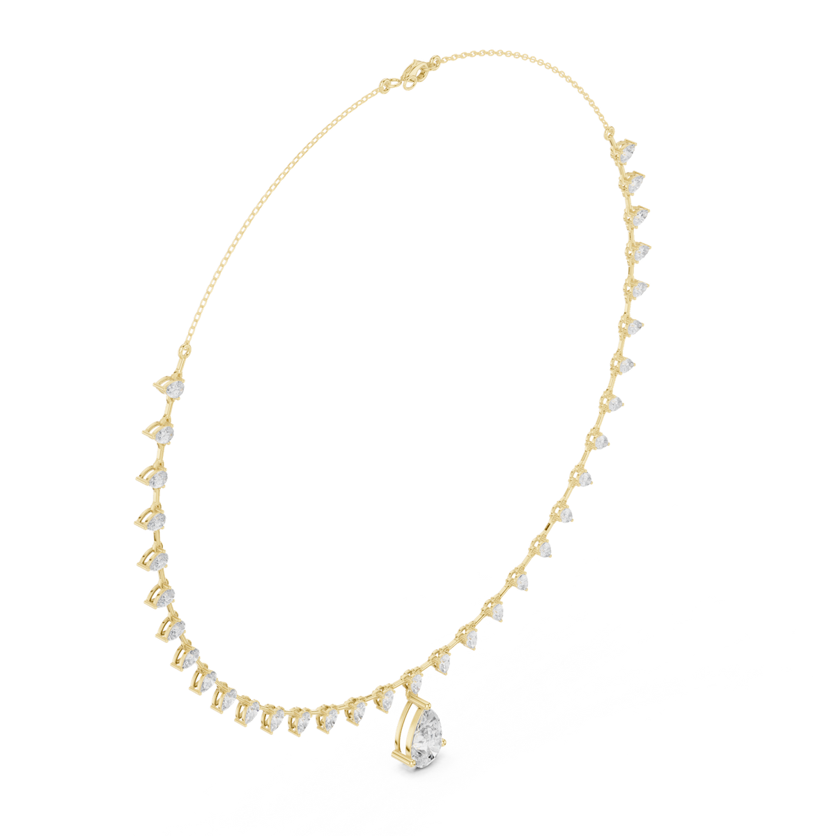 Gold Necklace SBWN (37), Yellow Gold, view 1
