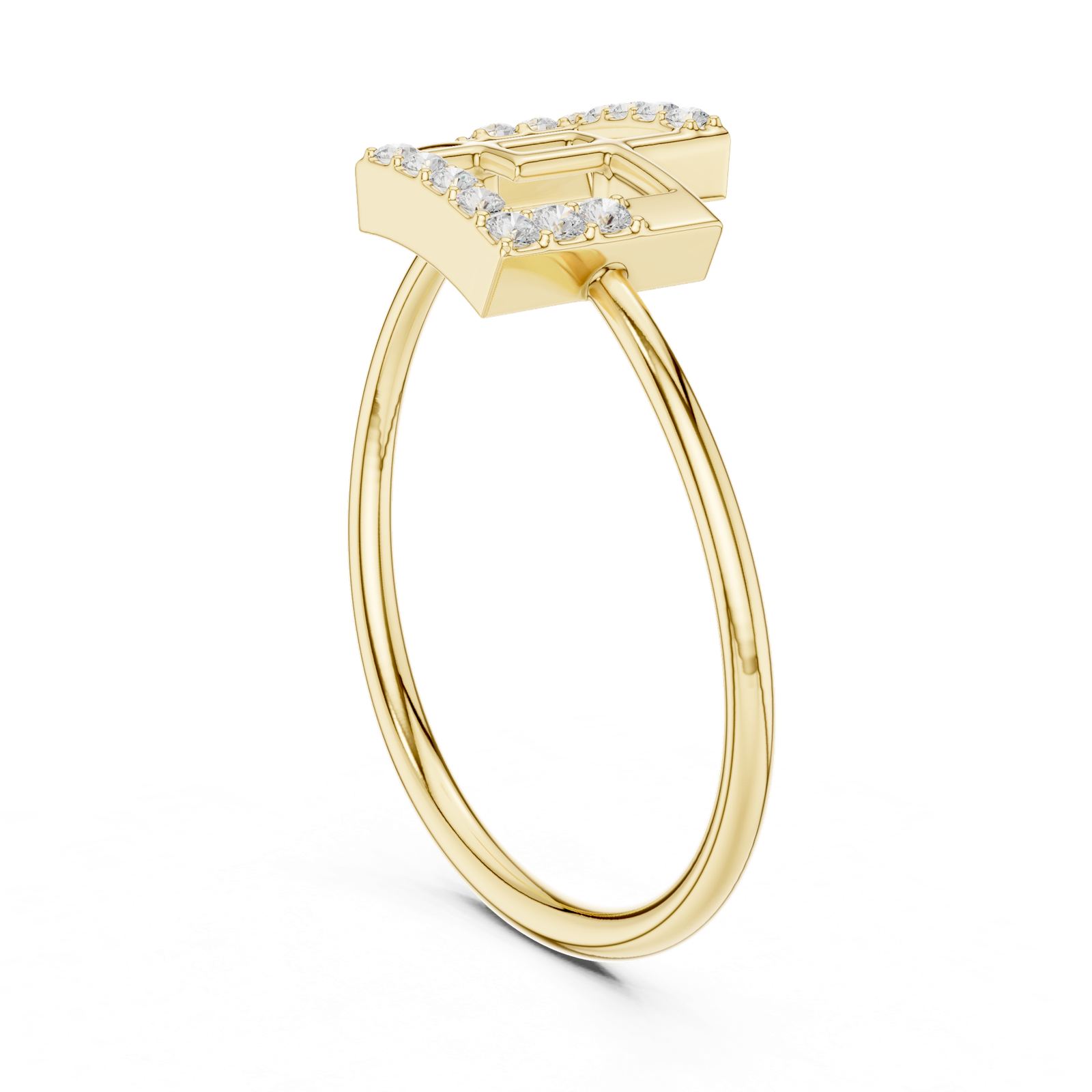 Gold Ring 1 (111), Yellow Gold, view 1