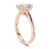 Gold Ring DDLR-986, Rose Gold