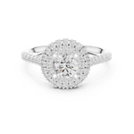 Gold Ring LR-0228, White Gold