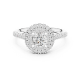 Gold Ring LR-0228, White Gold
