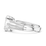 Gold Ring DDLR-756, White Gold, view 3